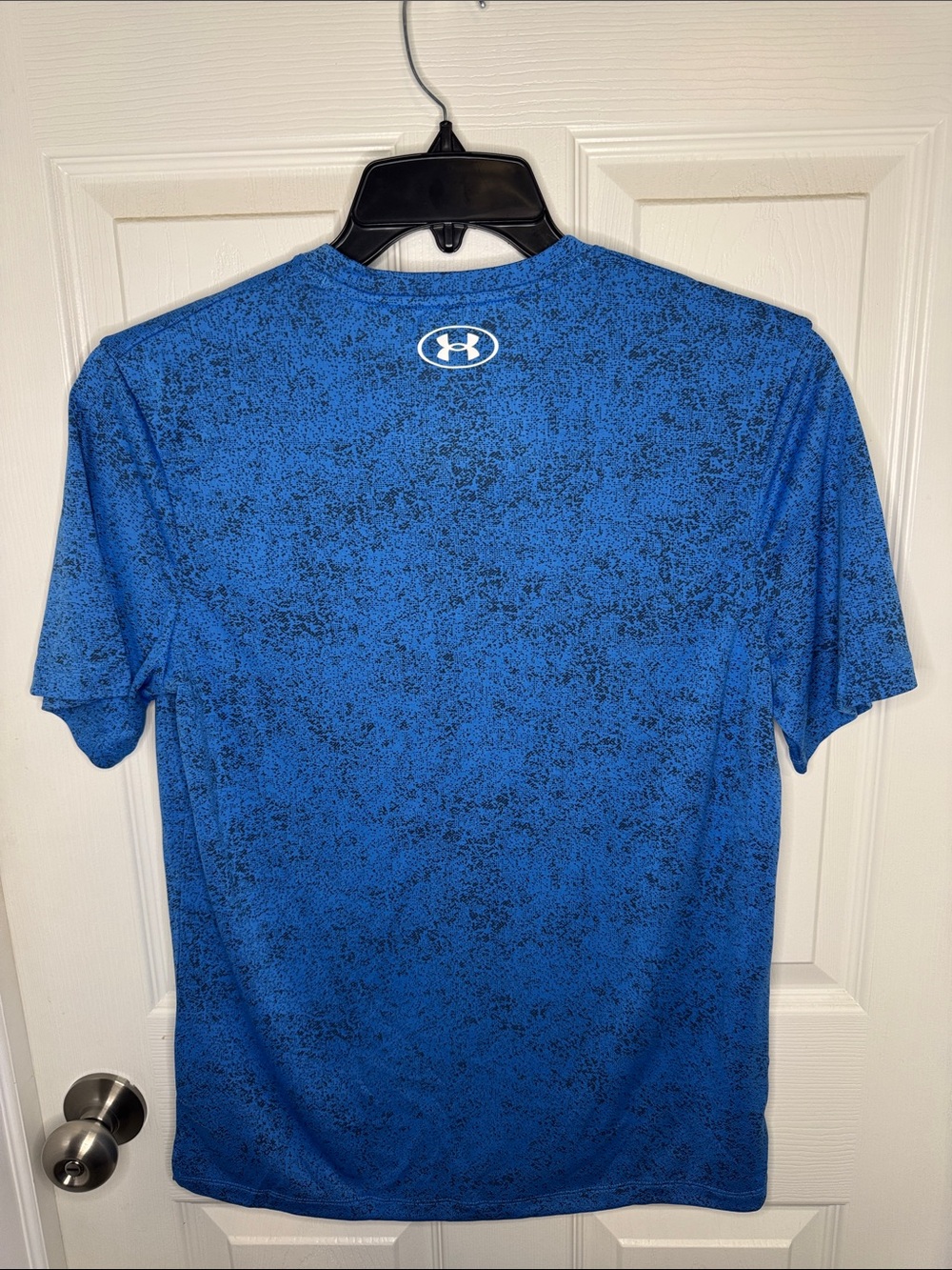 NWT Men’s Under Armour Blue Short-Sleeve Pixalate Graphic Performance Tee - Picture 8 of 8